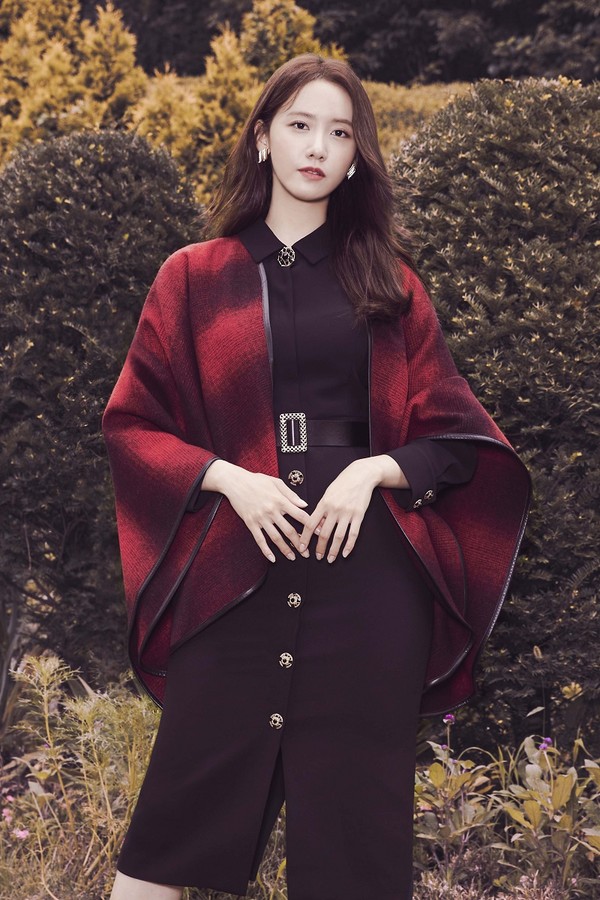 소녀시대 임윤아의 우아한 매력이 담긴 패션화보가 공개됐다/사진=지고트